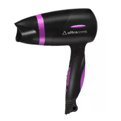 Secador de pelo ULTRACOMB SC-4609 1400W 2 velocidades mango plegable